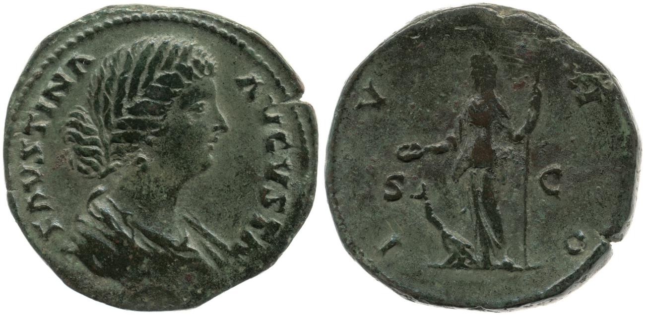 RIC III Marcus Aurelius 1645, аверс, bm