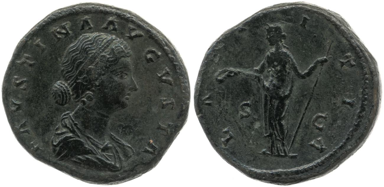 RIC III Marcus Aurelius 1654, аверс, bm