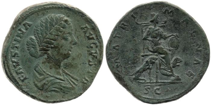 реверс RIC III Marcus Aurelius 1663