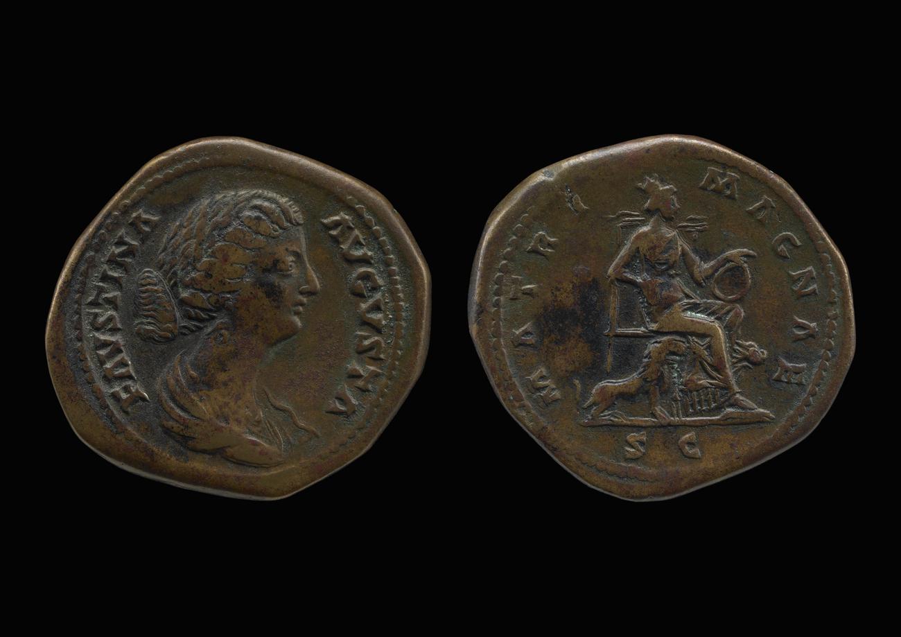 RIC III Marcus Aurelius 1663, аверс, bm