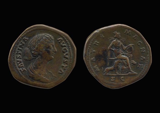 RIC III Marcus Aurelius 1663, реверс, bm