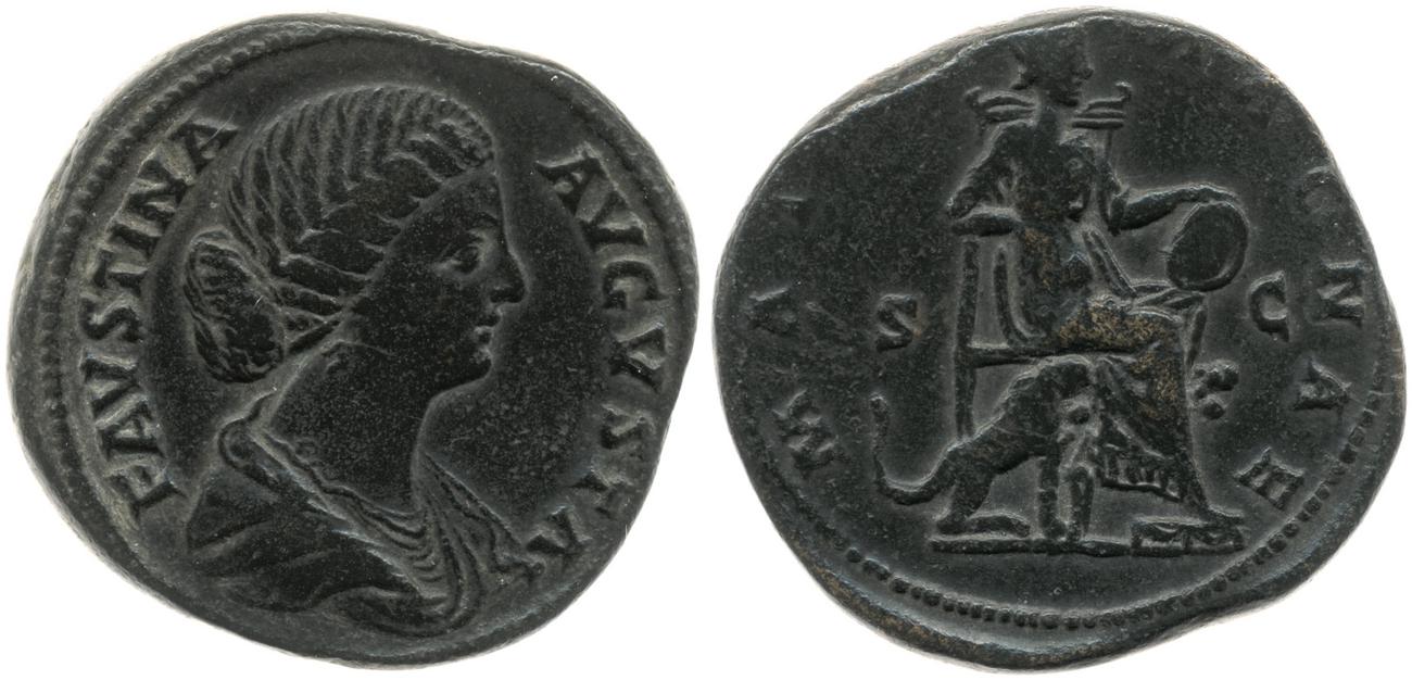 RIC III Marcus Aurelius 1663, аверс, bm