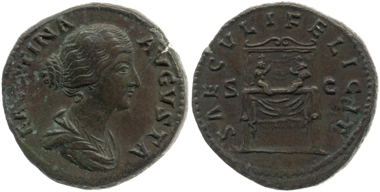 RIC III Marcus Aurelius 1665, аверс, bm