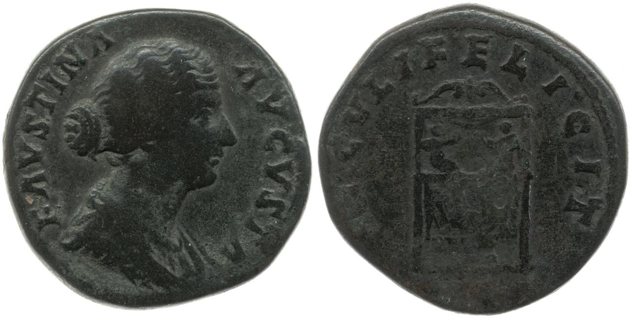 RIC III Marcus Aurelius 1665, аверс, bm