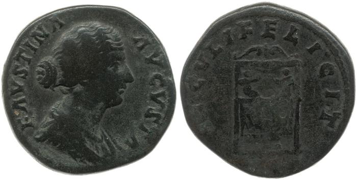 RIC III Marcus Aurelius 1665, реверс, bm