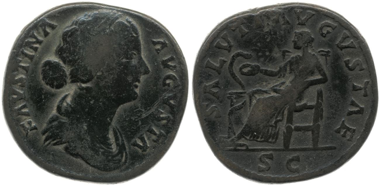 RIC III Marcus Aurelius 1668A, аверс, bm