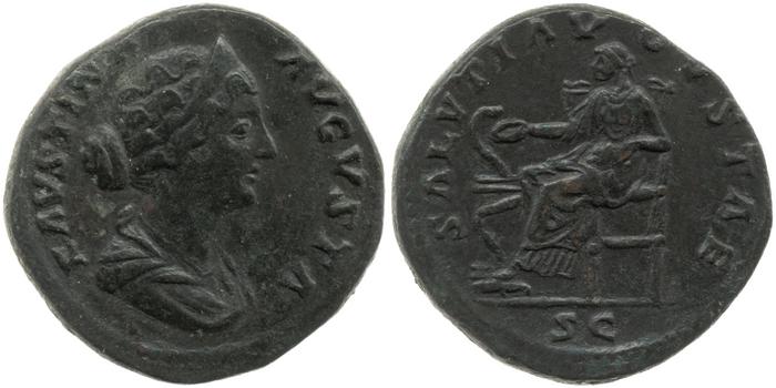 RIC III Marcus Aurelius 1668, реверс, bm