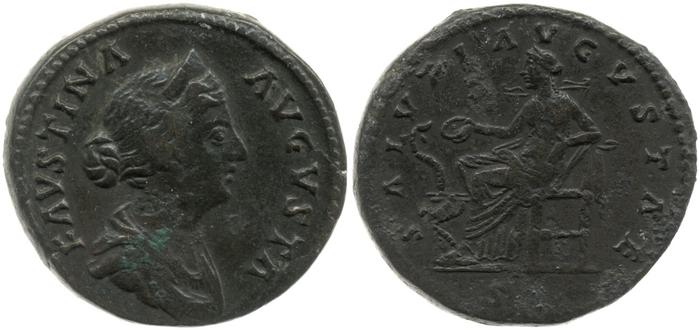 RIC III Marcus Aurelius 1668, реверс, bm