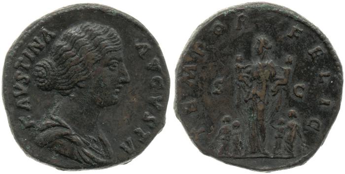 RIC III Marcus Aurelius 1673, реверс, bm