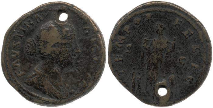 RIC III Marcus Aurelius 1673, реверс, bm