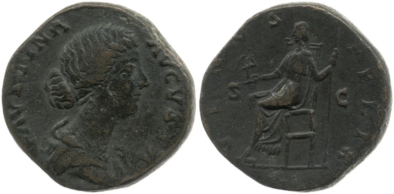 аверс RIC III Marcus Aurelius 1686
