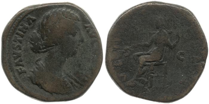 RIC III Marcus Aurelius 1686, реверс, bm