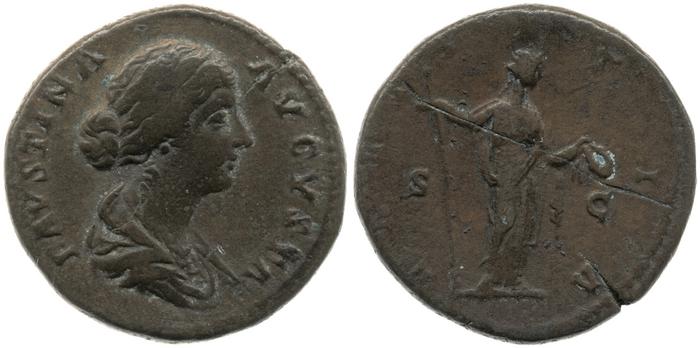 реверс RIC III Marcus Aurelius 1657