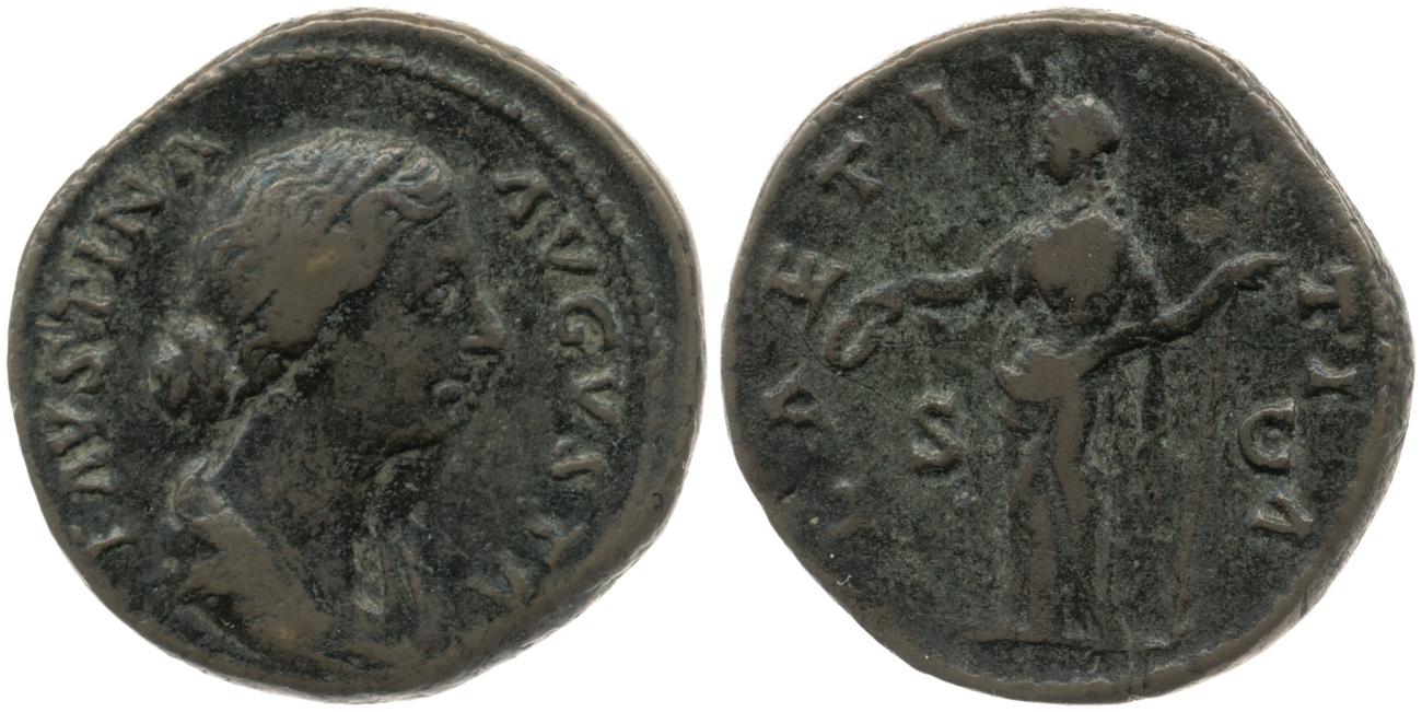 аверс RIC III Marcus Aurelius 1656