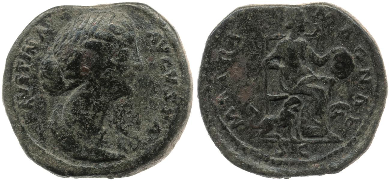 аверс RIC III Marcus Aurelius 1664