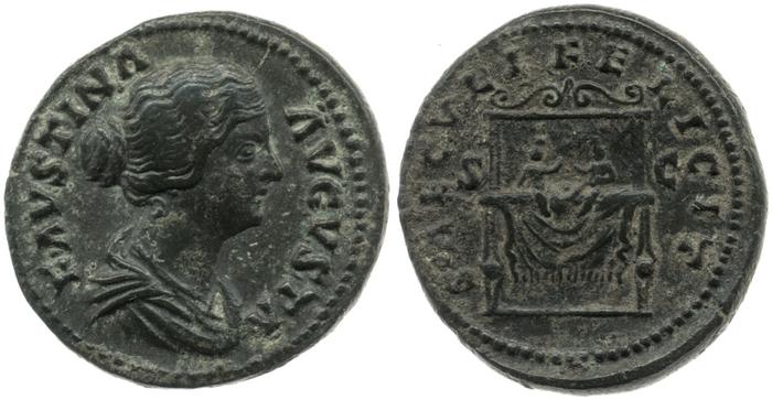 реверс RIC III Marcus Aurelius 1666