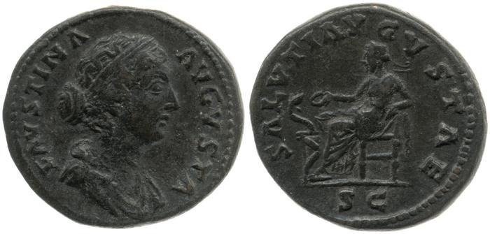 RIC III Marcus Aurelius 1671A, реверс, bm