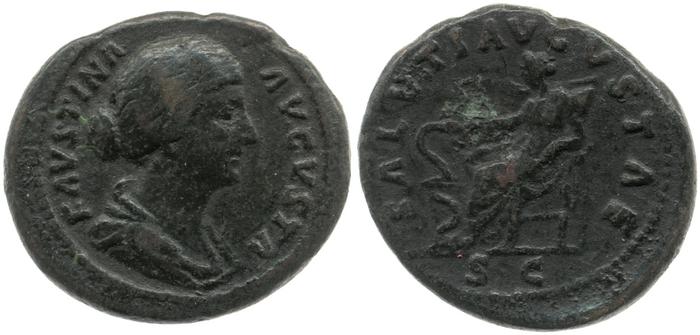 RIC III Marcus Aurelius 1671A, реверс, bm