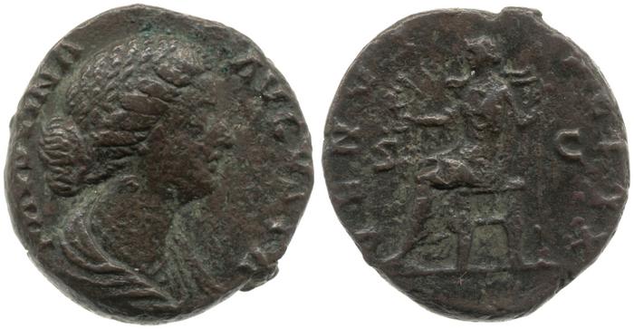 RIC III Marcus Aurelius 1687, реверс, bm