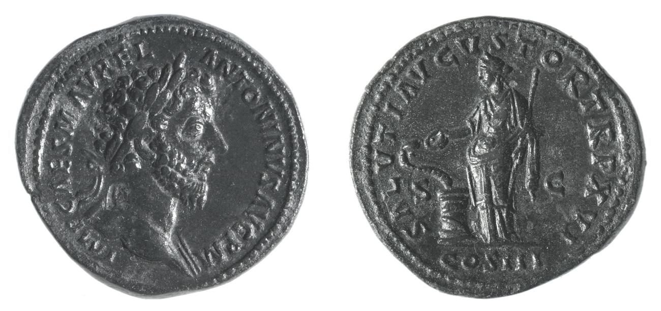RIC III Marcus Aurelius 836, аверс, bm