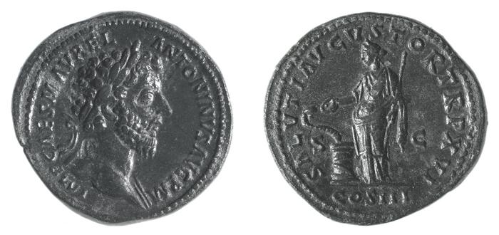RIC III Marcus Aurelius 836, реверс, bm