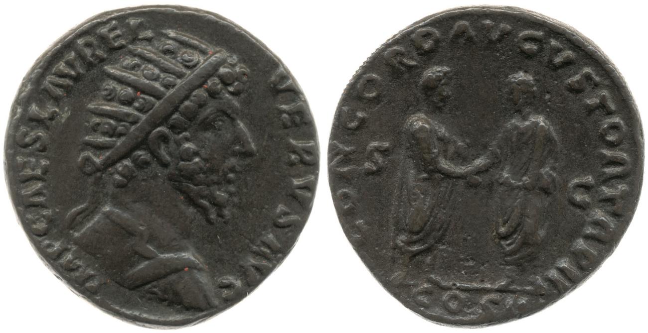 аверс RIC III Marcus Aurelius 1313