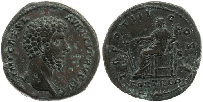 реверс RIC III Marcus Aurelius 1345