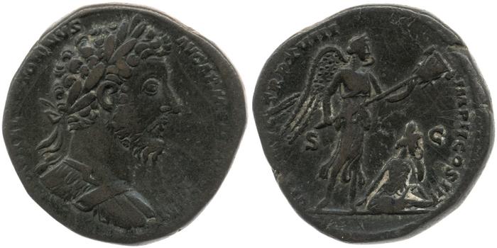 реверс RIC III Marcus Aurelius 891