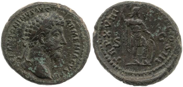 реверс RIC III Marcus Aurelius 867