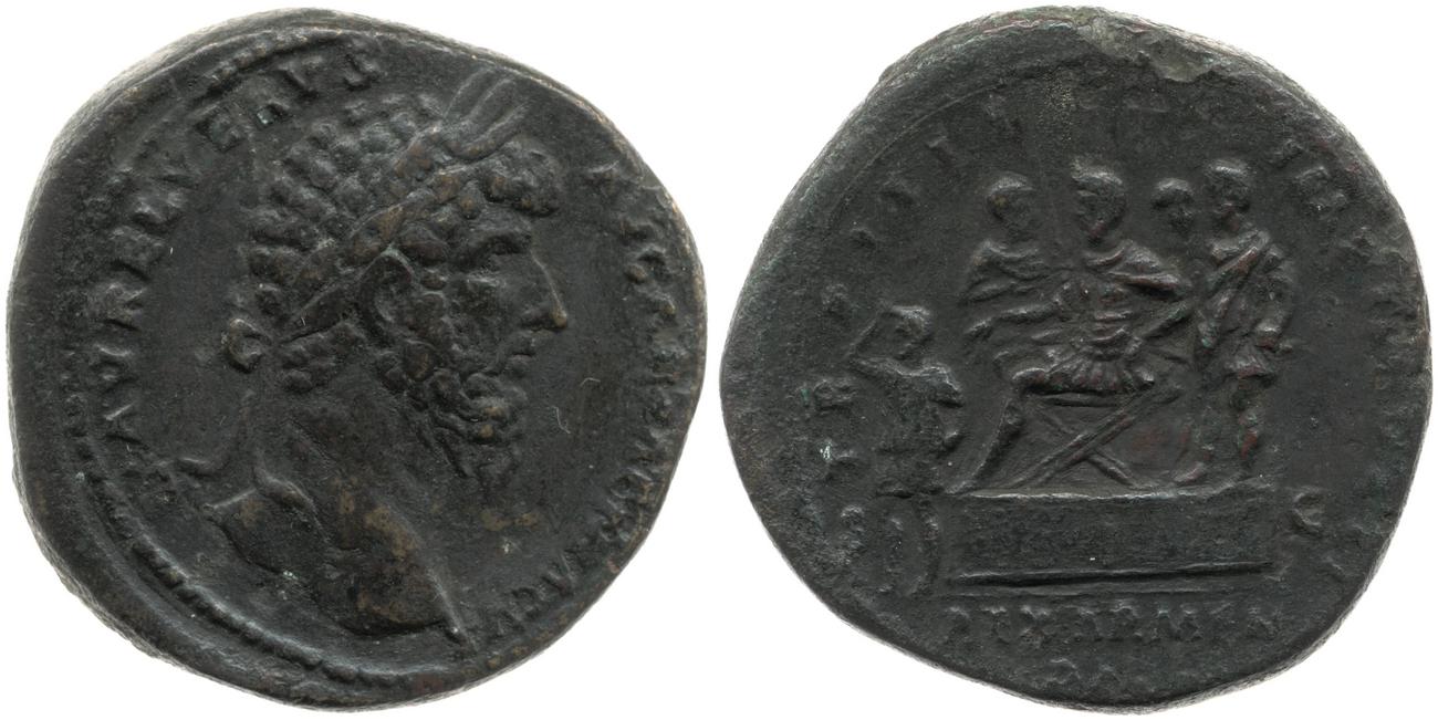 RIC III Marcus Aurelius 1370, аверс, bm