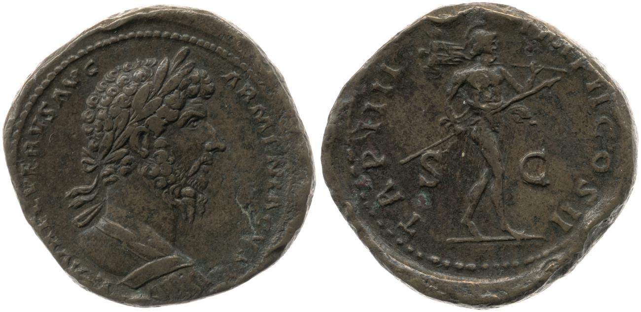 RIC III Marcus Aurelius 1380, аверс, bm