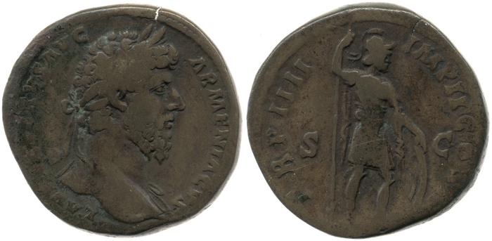 реверс RIC III Marcus Aurelius 1386