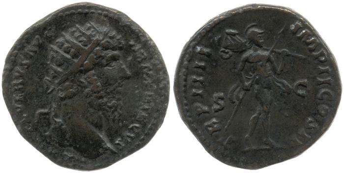 реверс RIC III Marcus Aurelius 1382