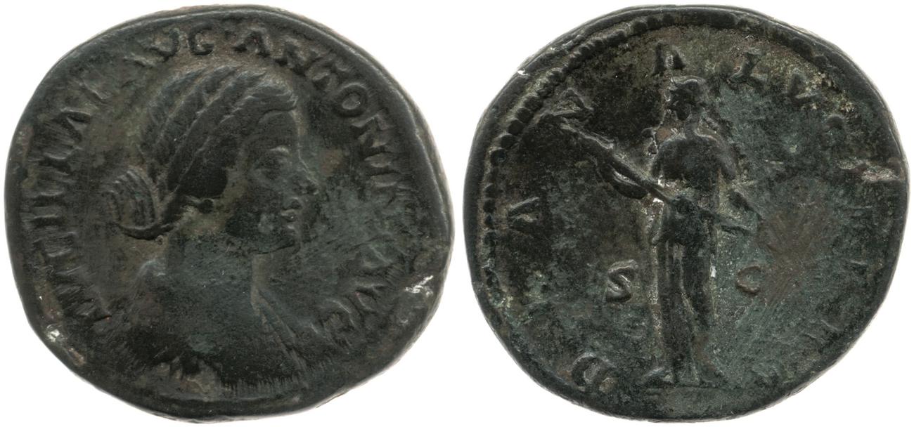 аверс RIC III Marcus Aurelius 1734