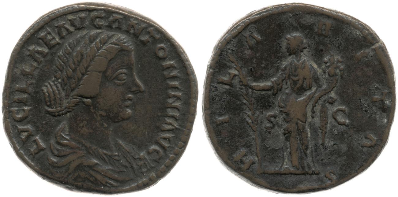 RIC III Marcus Aurelius 1742, аверс, bm