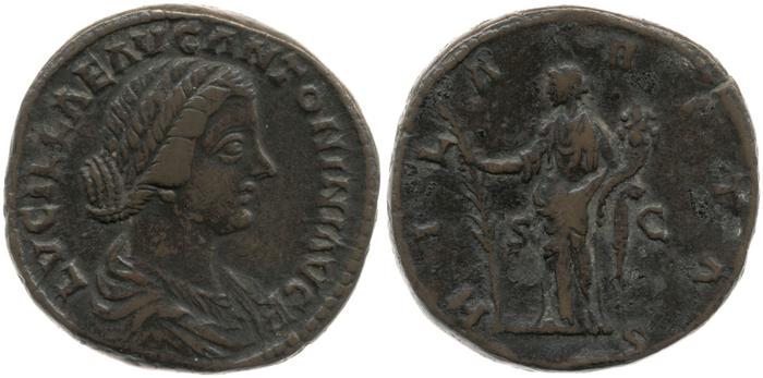 RIC III Marcus Aurelius 1742, реверс, bm