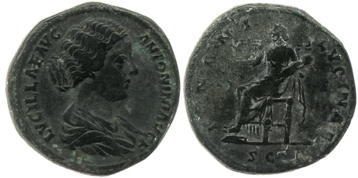 RIC III Marcus Aurelius 1747, реверс, bm