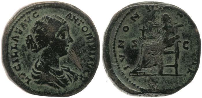 RIC III Marcus Aurelius 1747, реверс, bm