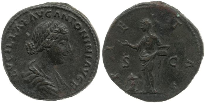 RIC III Marcus Aurelius 1756, реверс, bm