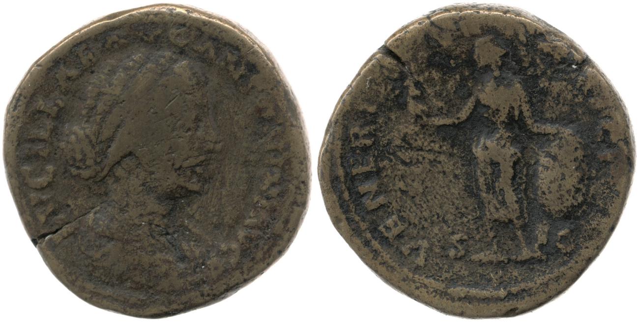 аверс RIC III Marcus Aurelius 1762