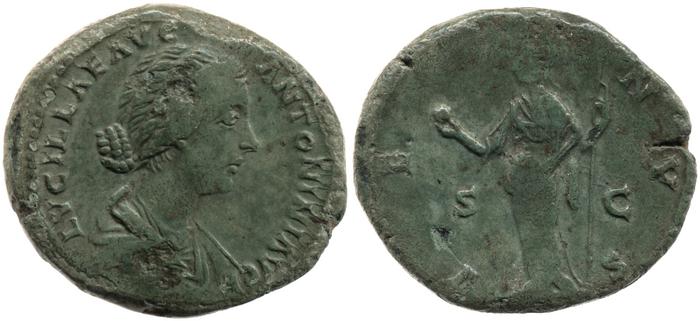 RIC III Marcus Aurelius 1763, реверс, bm