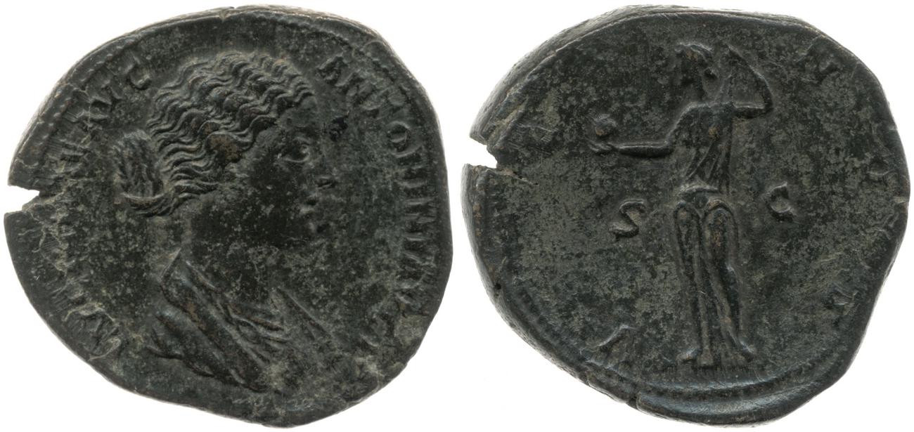 аверс RIC III Marcus Aurelius 1767
