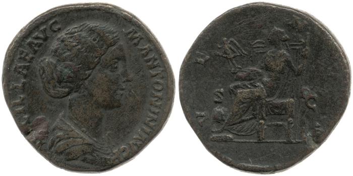 RIC III Marcus Aurelius 1776, реверс, bm