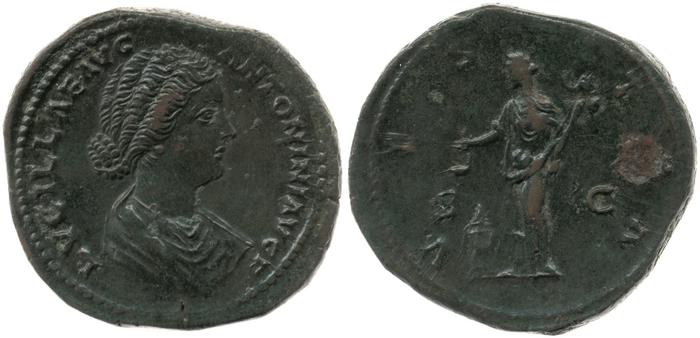 реверс RIC III Marcus Aurelius 1779