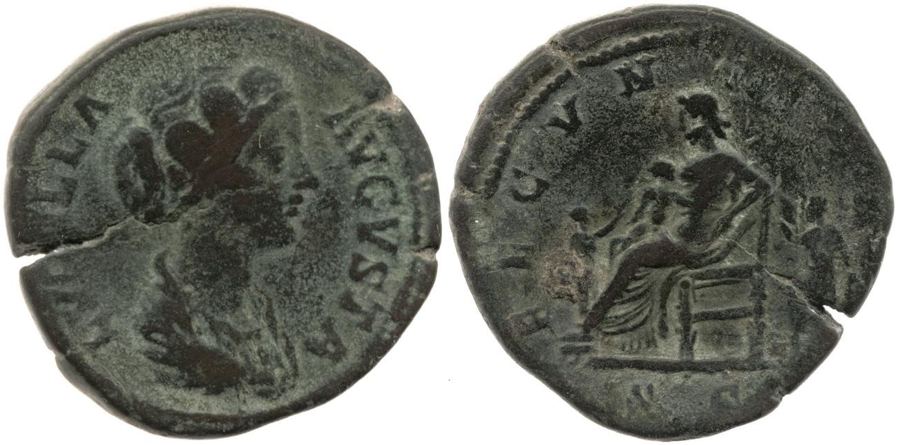 аверс RIC III Marcus Aurelius 1737