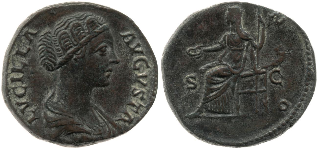 RIC III Marcus Aurelius 1746, аверс, bm