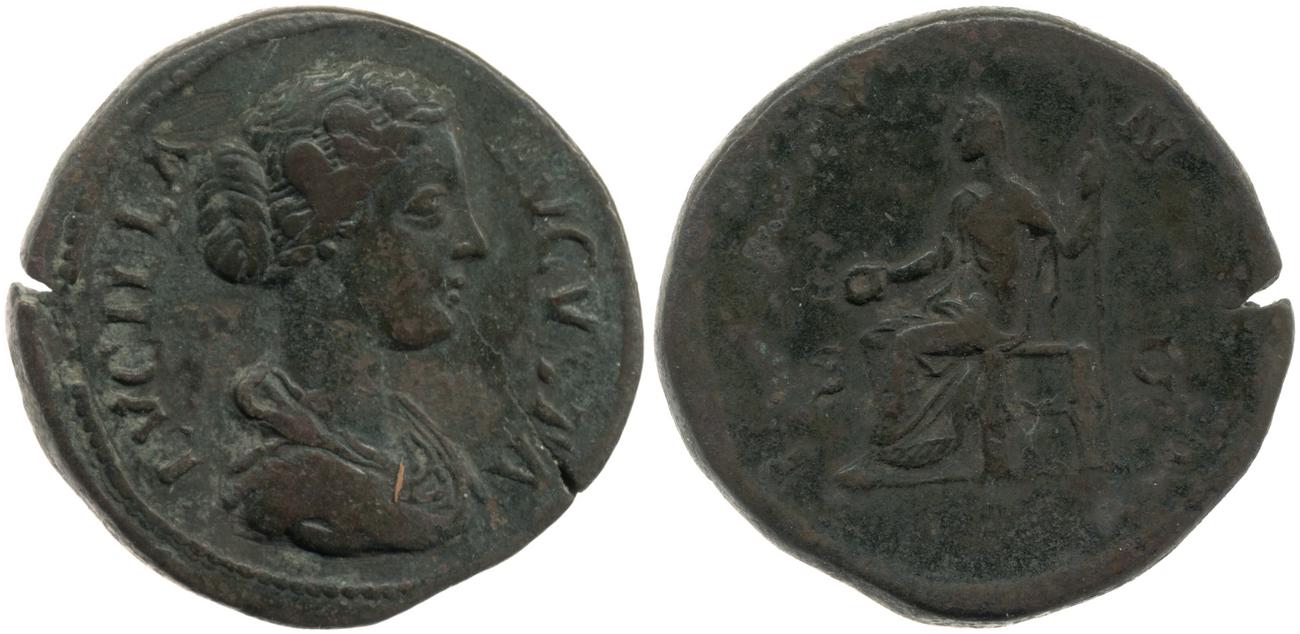 RIC III Marcus Aurelius 1746, аверс, bm