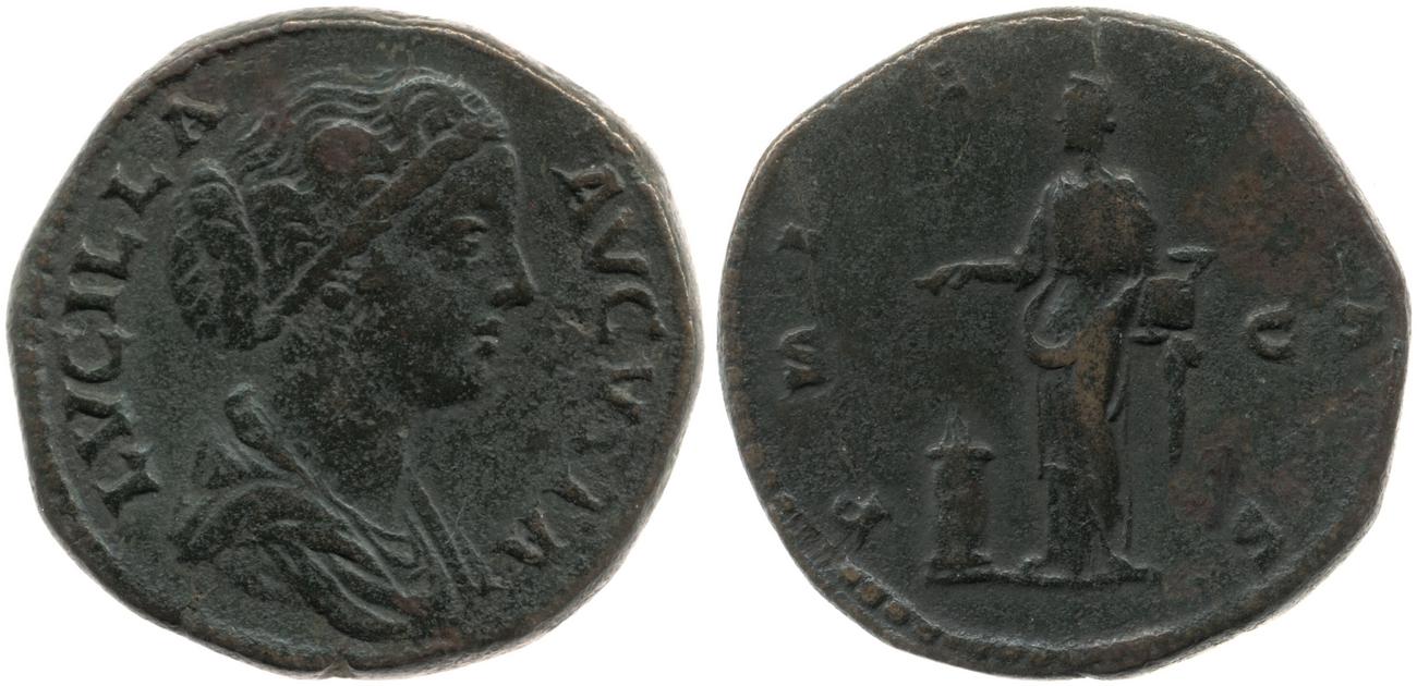 RIC III Marcus Aurelius 1755, аверс, bm