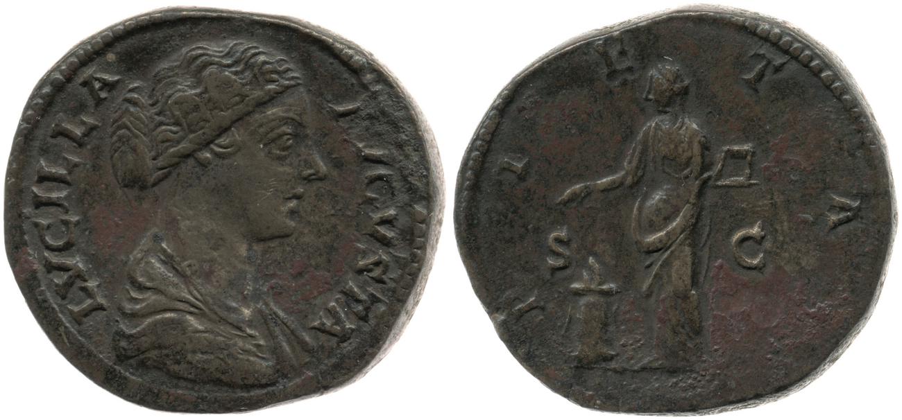 RIC III Marcus Aurelius 1755, аверс, bm
