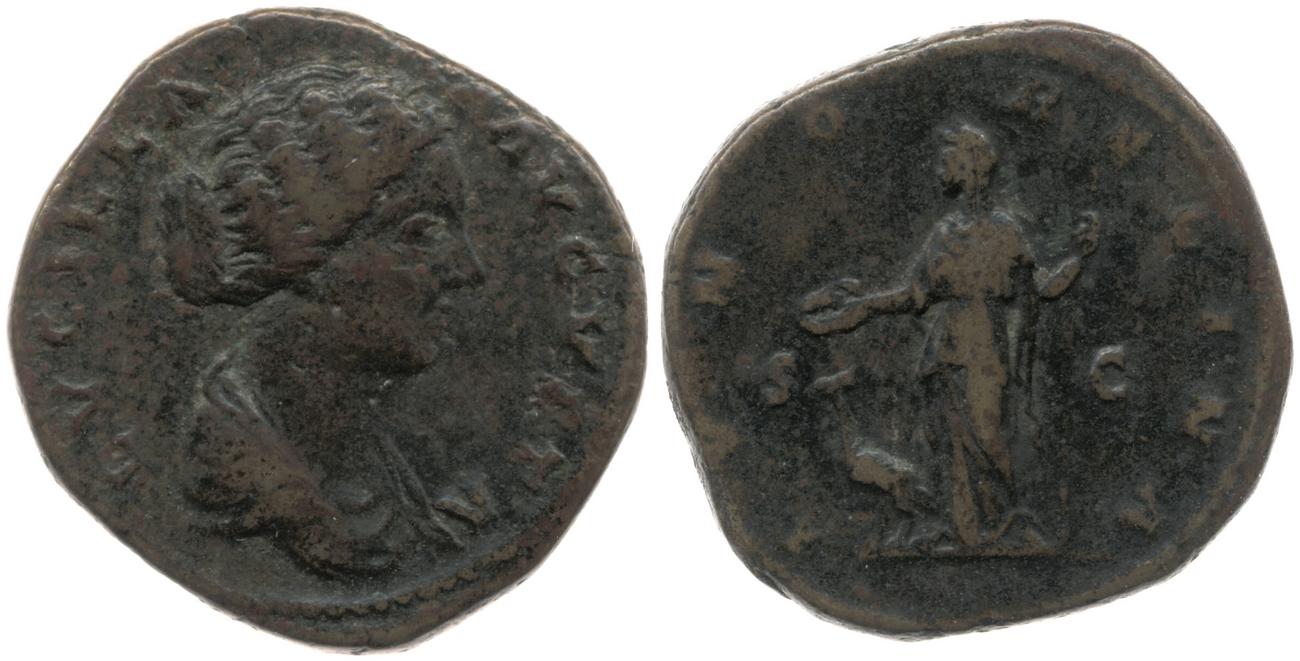 RIC III Marcus Aurelius 1752, аверс, bm